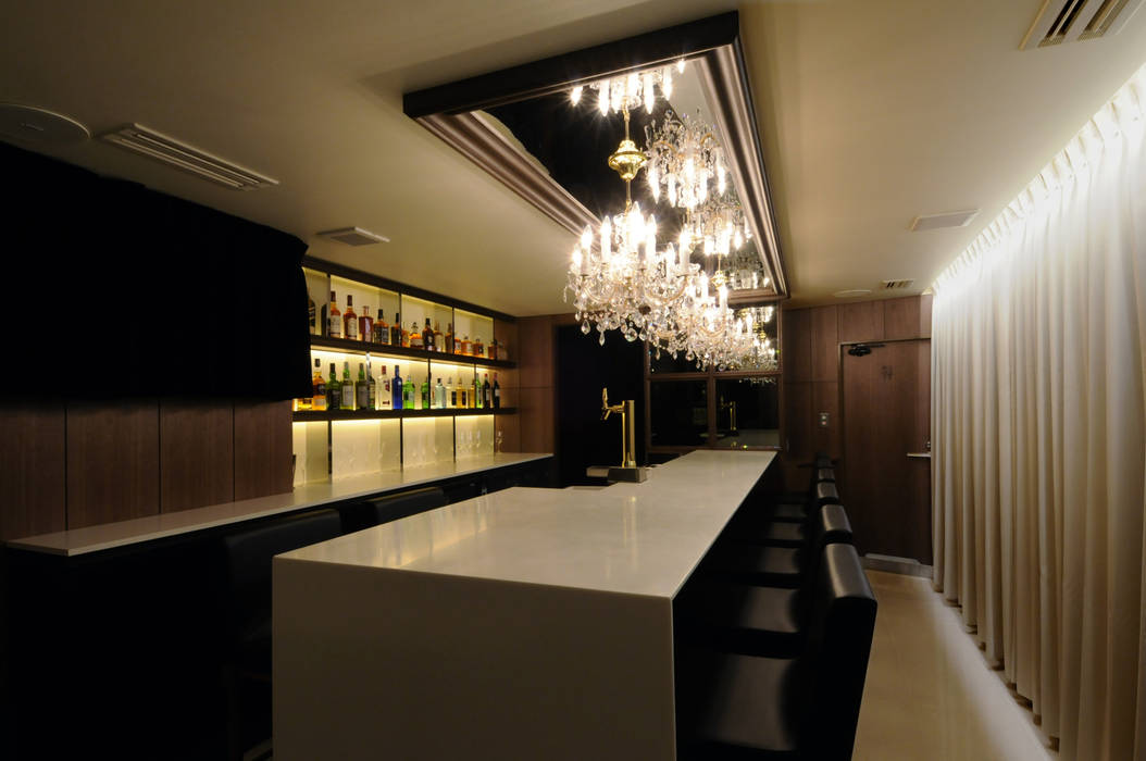 Bar counter-1 Shigeo Nakamura Design Office 商業空間 オフィススペース＆店