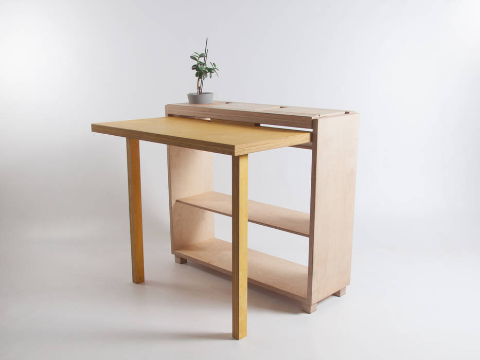 Drop-Leaf Tablet Desk, Bee9 Bee9 Bureau minimaliste Bureaux