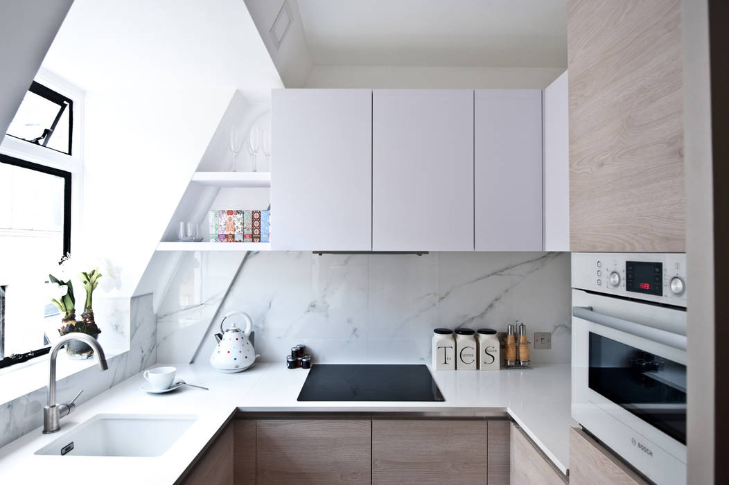 City Pied a Terre Cocinas de estilo moderno de Black and Milk | Interior Design | London Moderno