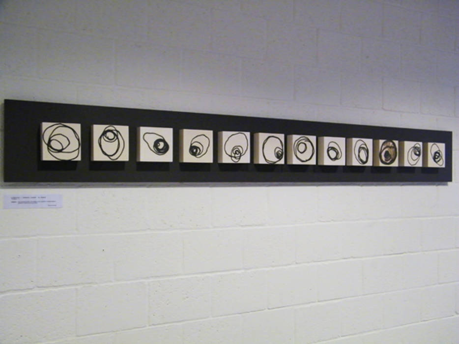Signals of life - E - Composition I Marc Verbruggen - ceramic art Meer ruimtes Sculpturen