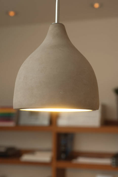 Concrete pendant - Mister Smith Interiors homify Modern kitchen Lighting