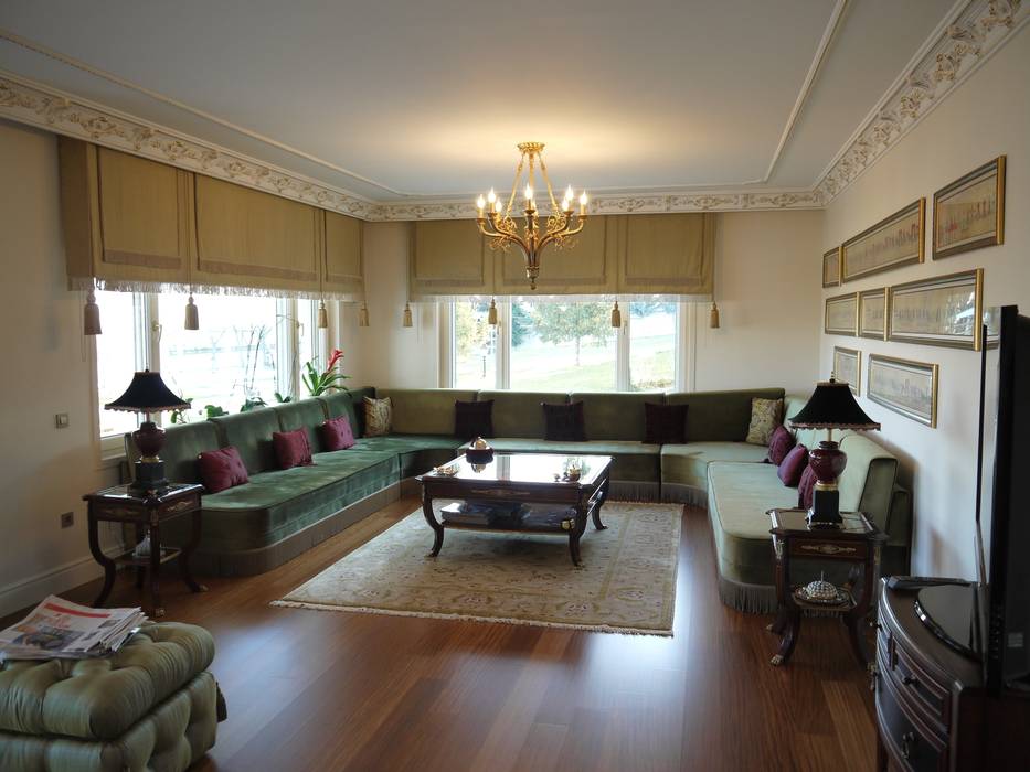 Müge Süleymanoğlu , PİLE PERDE PİLE PERDE Classic style living room