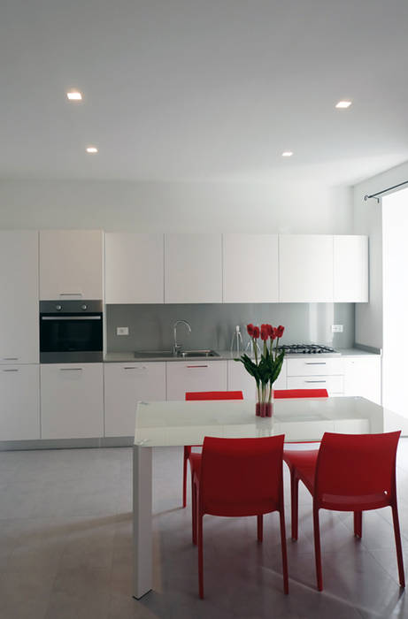 Ristrutturazione appartamenti, Elisa Rizzi architetto Elisa Rizzi architetto Cozinhas modernas