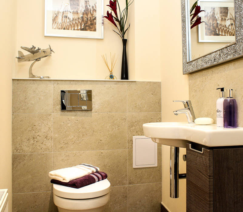Groundfloor WC Lujansphotography 現代浴室設計點子、靈感&圖片