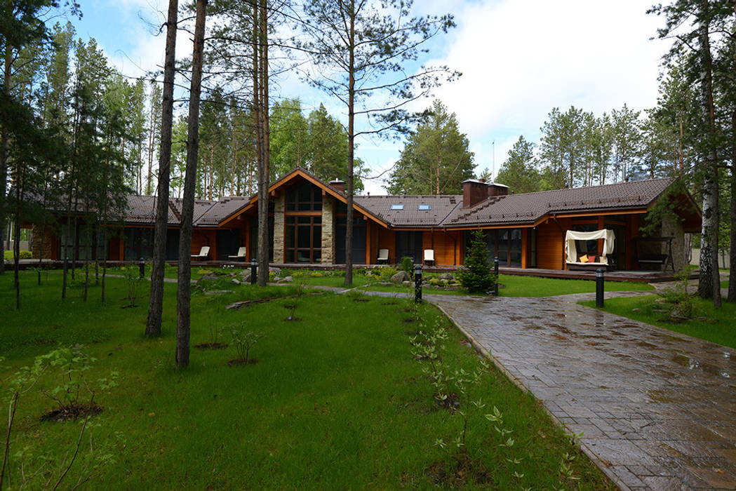 Nature and modern life Omela Балкон и терраса в стиле модерн