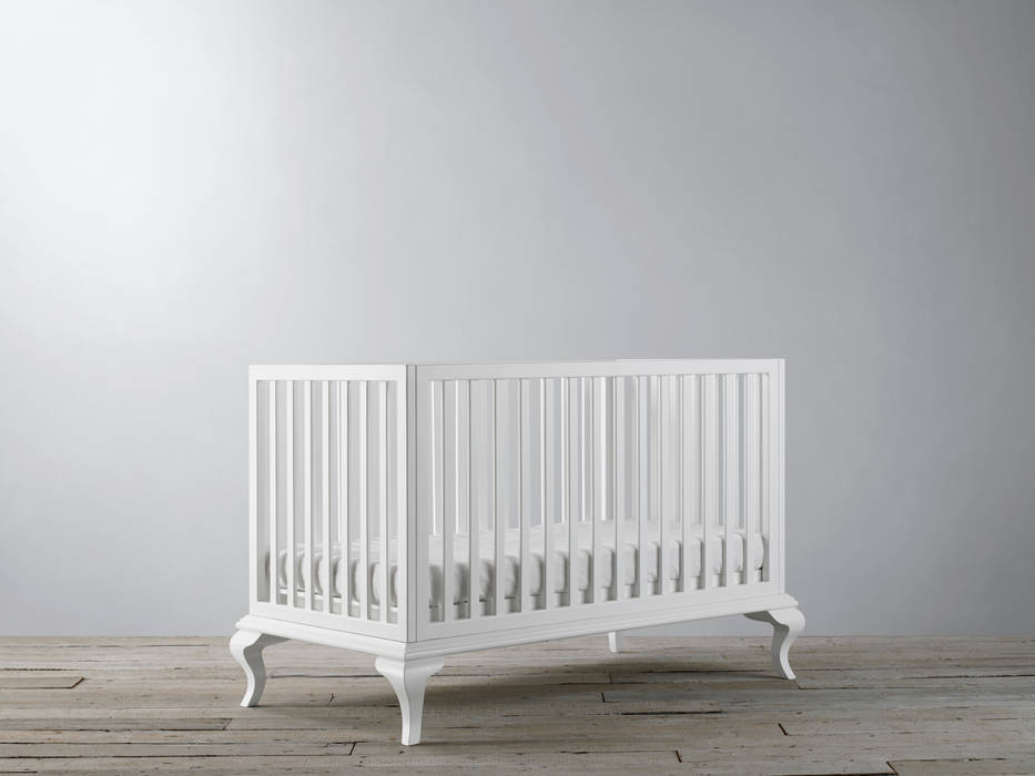 Moderno Cot Bed Custard & Crumble Modern nursery/kids room Beds & cribs