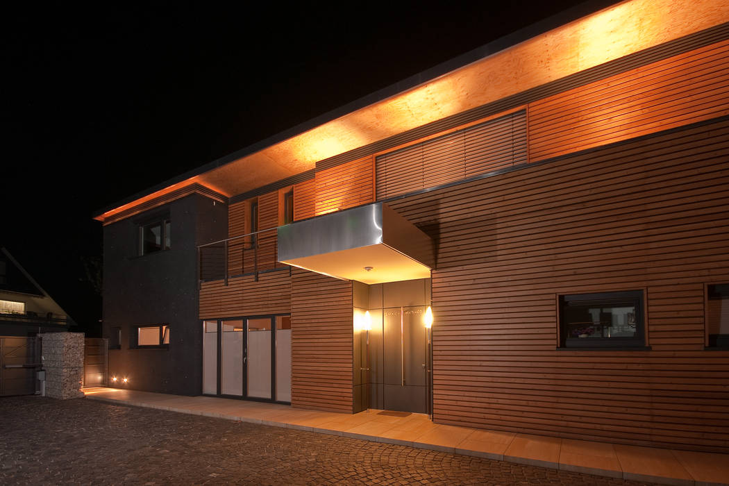 Privathaus Schutterwald, Grossmann Architekten Grossmann Architekten Garage/Rimessa in stile moderno