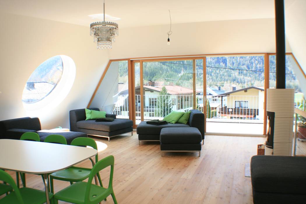 aeki LOFT Ötztal/Tirol, superwien architektur superwien architektur Living room