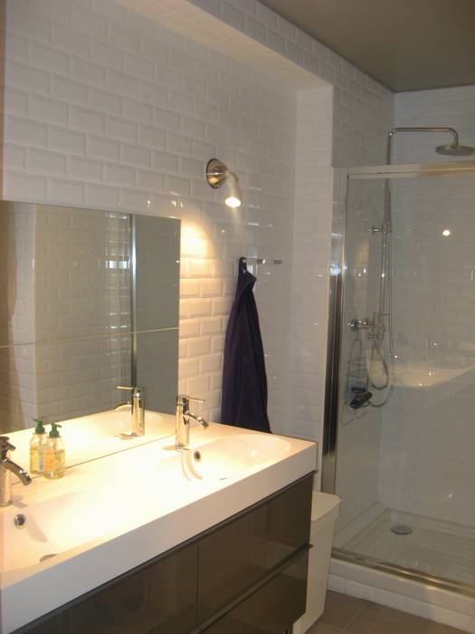 Un Appartement Des Annees 70 Revu Et Corrige Salle De Bain