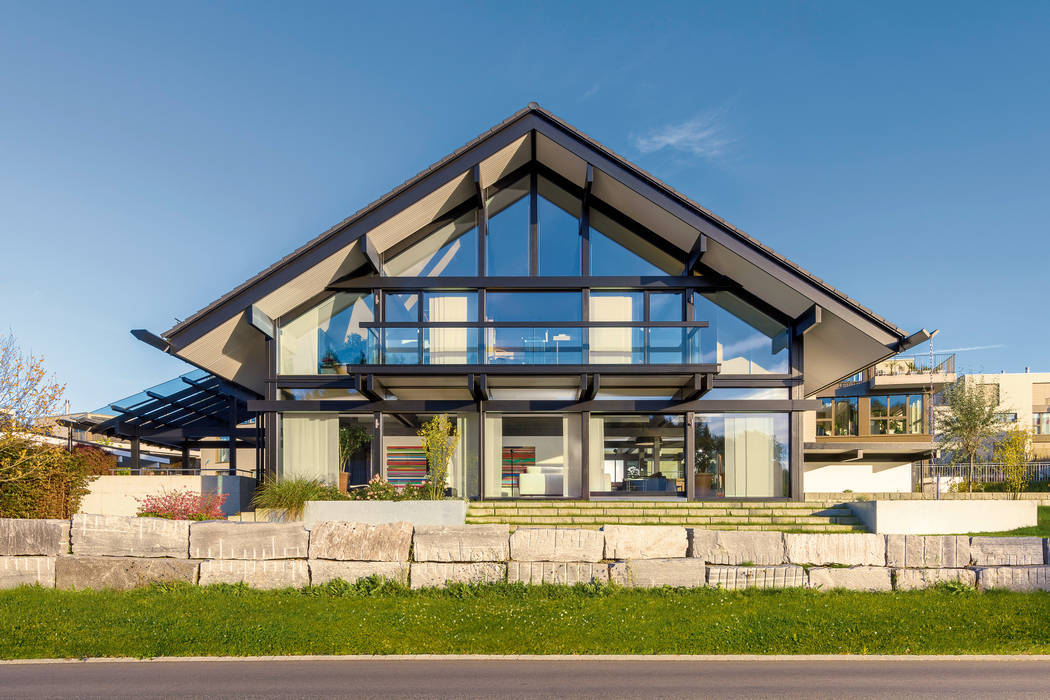 Huf haus gmbh u. co. kg 모던스타일 주택 호미파이 & homify