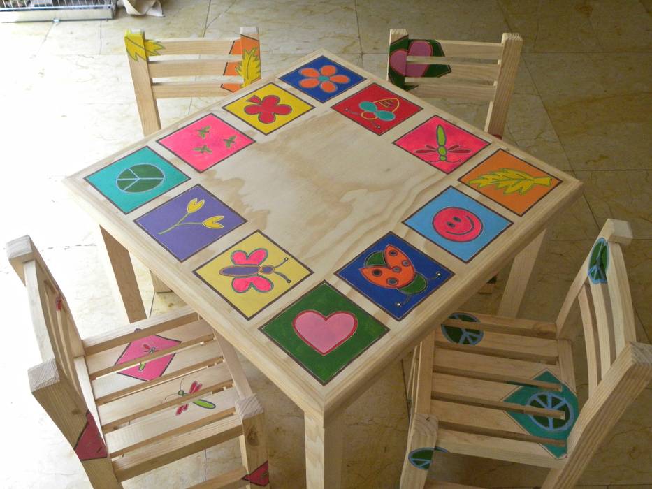 Mesas Infantiles, Libel Libel Kamar Bayi/Anak Klasik Desks & chairs