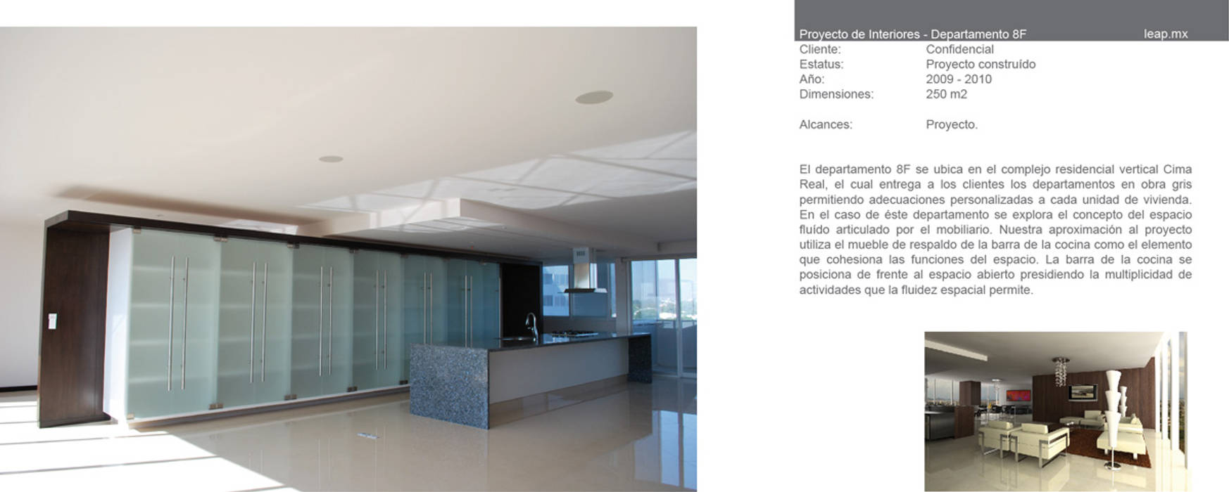 Interiores residenciales, LEAP Laboratorio en Arquitectura Progresiva LEAP Laboratorio en Arquitectura Progresiva Modern Kitchen