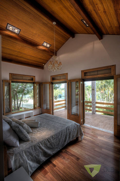 Casa de Campo - Quinta do Lago - Tarauata, Olaa Arquitetos Olaa Arquitetos Country style bedroom