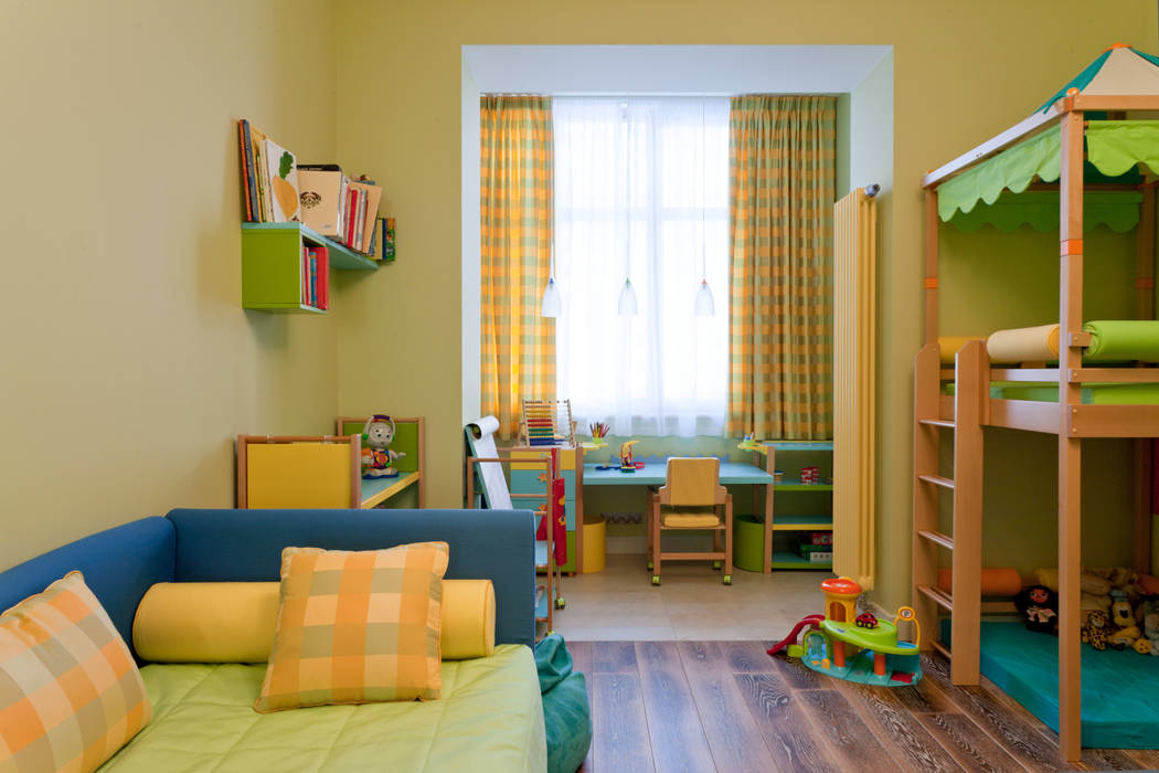 Квартира на набережной., А-Дизайн А-Дизайн Детская комната в стиле модерн