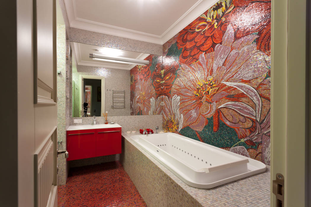 Квартира на набережной., А-Дизайн А-Дизайн Ванная комната в стиле модерн