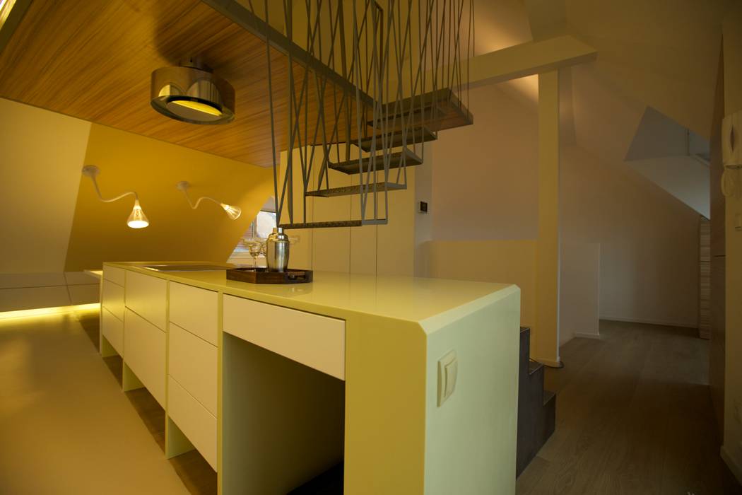 nido, 3rdskin architecture gmbh 3rdskin architecture gmbh Eclectic style kitchen