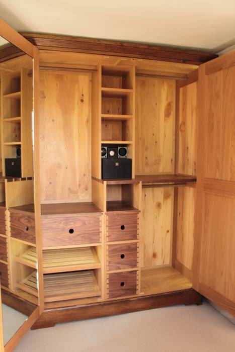 Bespoke Armoire Future Antiques Modern Dressing Room Wardrobes & drawers