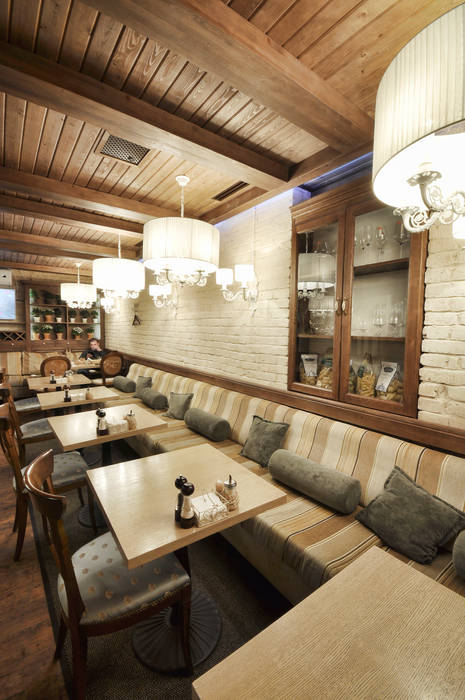 New interior for the cafe Nautilus in Perm ALLARTSDESIGN ALLARTSDESIGN