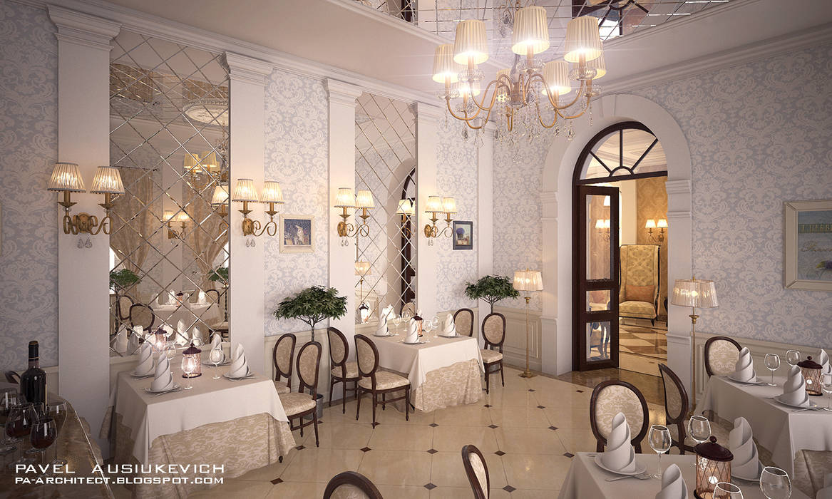 Ресторан Павел Авсюкевич Столовая комната в классическом стиле