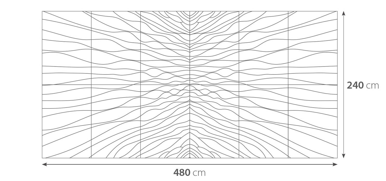 Unser außergewöhnliches Modell „ Illusion“ in Premium Kollektion MURAL , Loft Design System Deutschland - Wandpaneele aus Bayern Loft Design System Deutschland - Wandpaneele aus Bayern