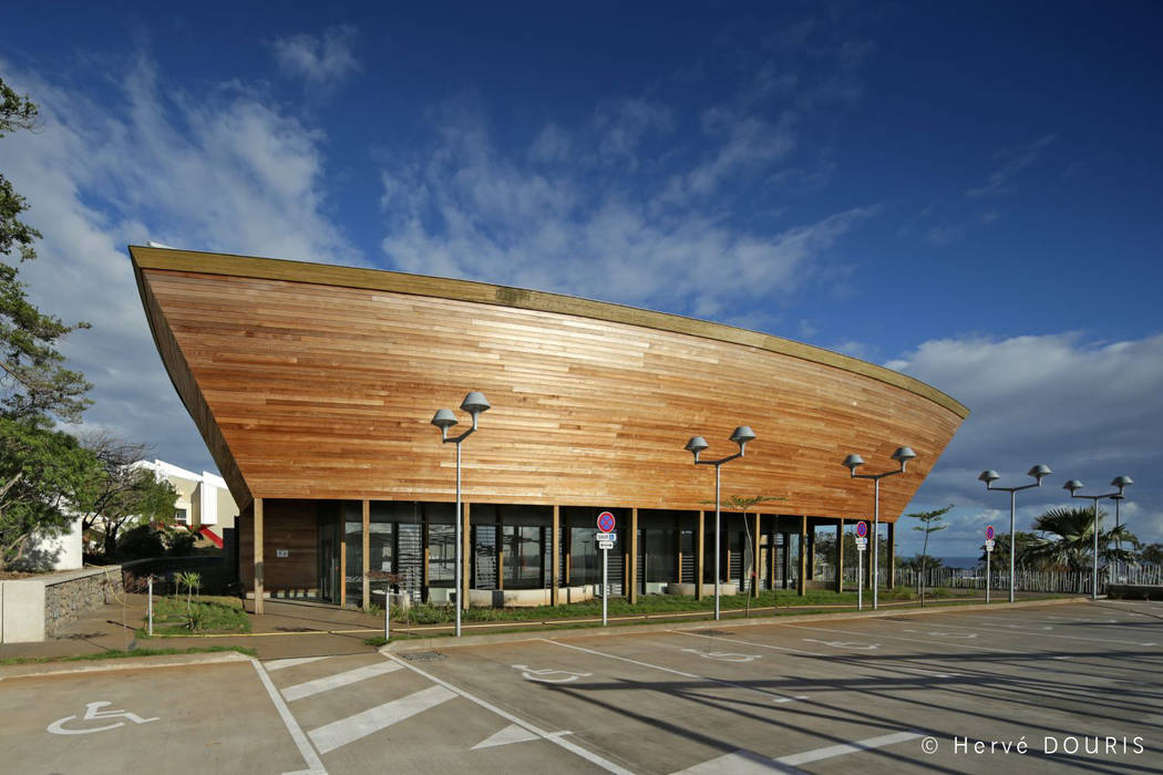 Amphithéâtre du campus du moufia à st denis de la réunion arbonis