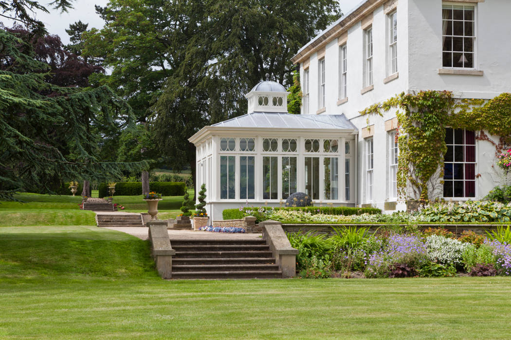 Exterior View of Georgian Conservatory Vale Garden Houses Classic style conservatory