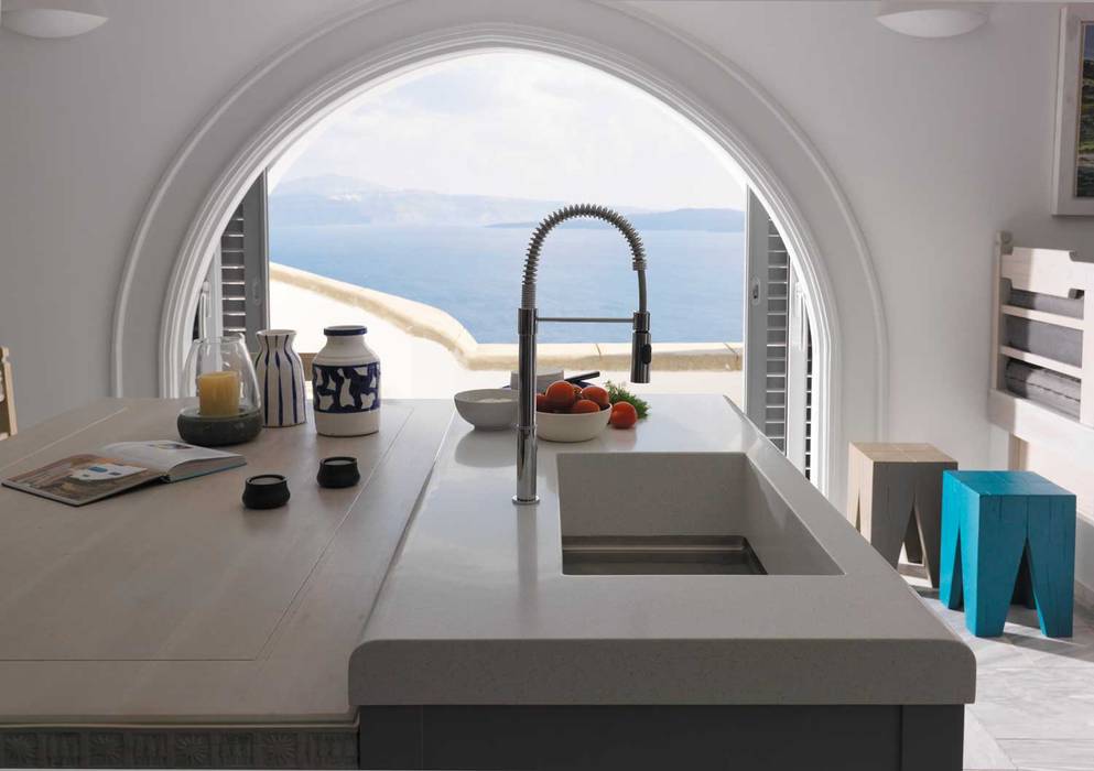 Franke Santorini, FRANKE FRANKE Mediterranean style kitchen Sinks & taps