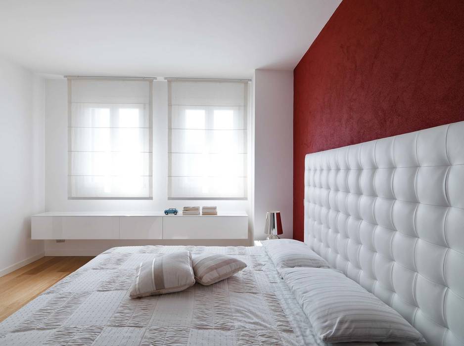 AM HOUSE, SANSON ARCHITETTI SANSON ARCHITETTI Dormitorios de estilo minimalista