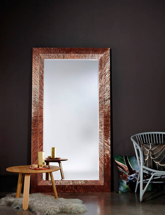 GROOVE COPPER Deknudt Mirrors Klassieke woonkamers Accessoires & decoratie