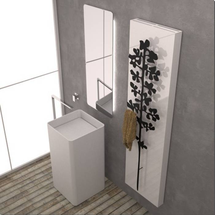 RADIATORE DI DESIGN POWER NATURE RIBES K8 RADIATORI DI DESIGN/ Design Radiators / Designheizkörper/ Radiateur design Bagno moderno Decorazioni