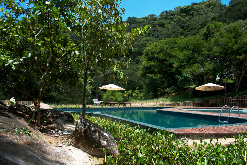 Piscina Externa Hotel Botanique Campos Do Jordao Sp Brasil 2013 Coletivo De Arquitetos Piscinas Minimalistas Homify