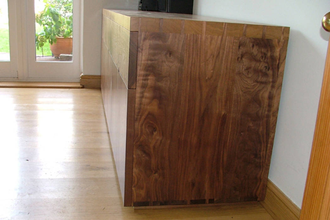 Bespoke Sideboard & Offset Shelving Future Antiques Modern dining room