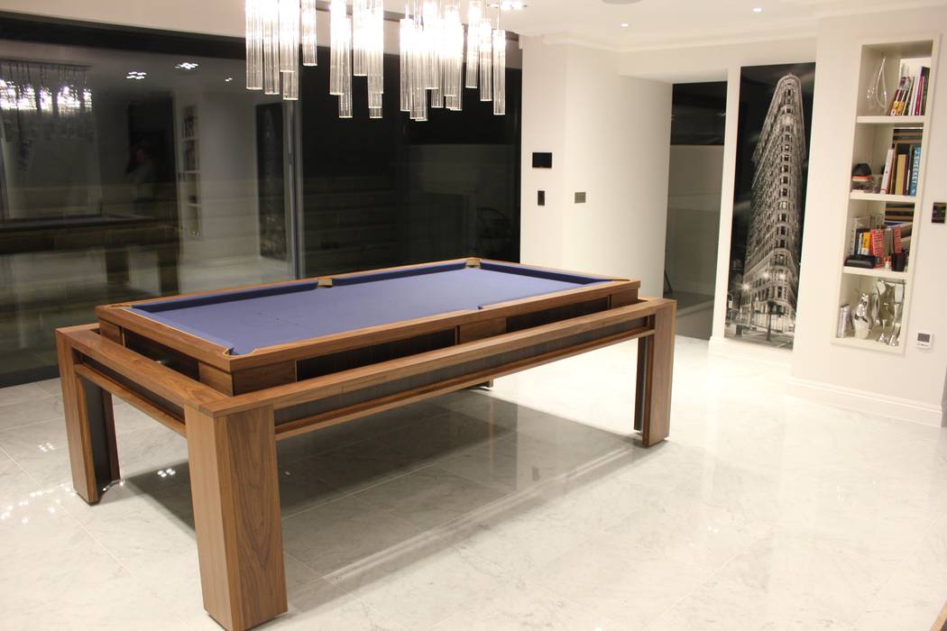 'The Lingfield' Pool/Dining Rollover Table Designer Billiards Modern dining room Tables