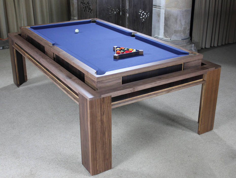 'The Lingfield' Pool/Dining Rollover Table Designer Billiards Comedores de estilo moderno Mesas