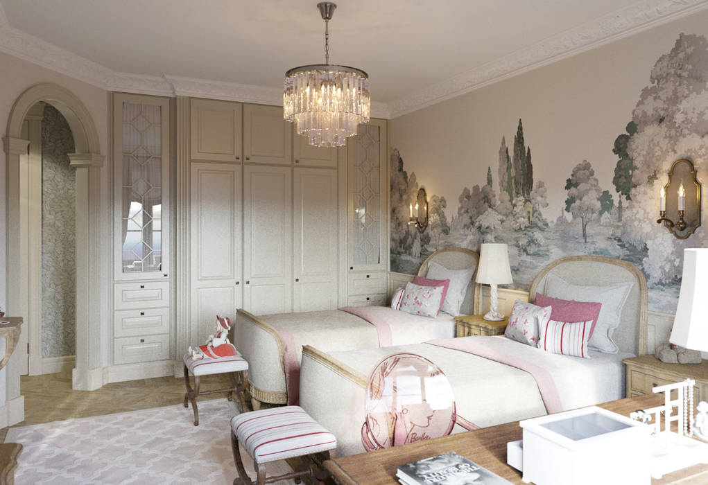 Квартира в классическом стиле, COUTURE INTERIORS COUTURE INTERIORS Chambre d'enfant classique