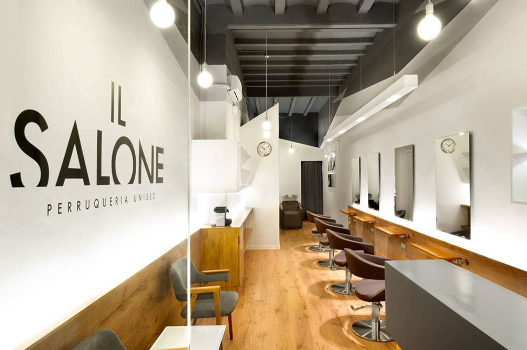 IL SALONE. Peluquería unisex, Egue y Seta Egue y Seta พื้นที่เชิงพาณิชย์ Commercial Spaces