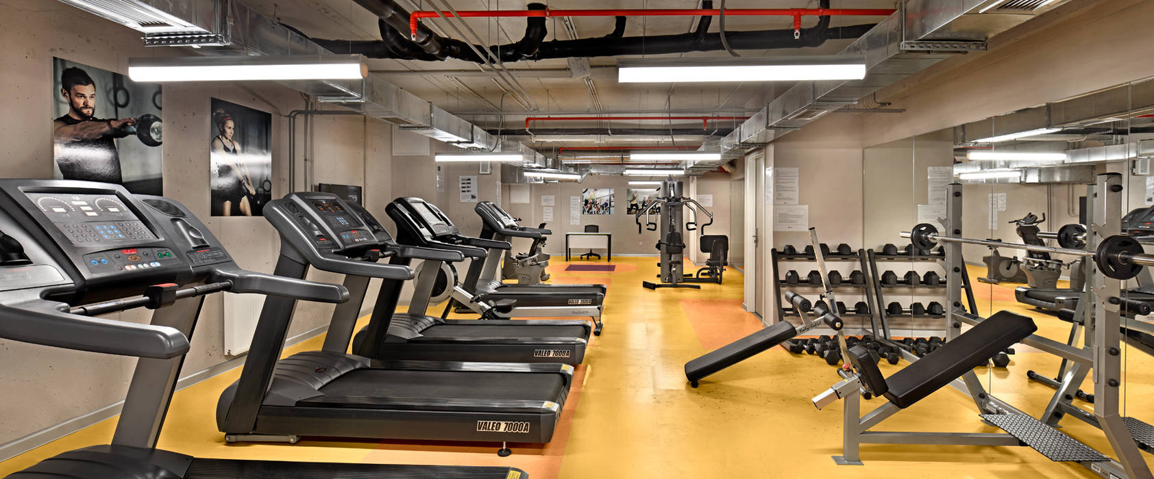 SPOR SALONU BOYTORUN ARCHITECTS Modern Fitness Odası Fitness Odası