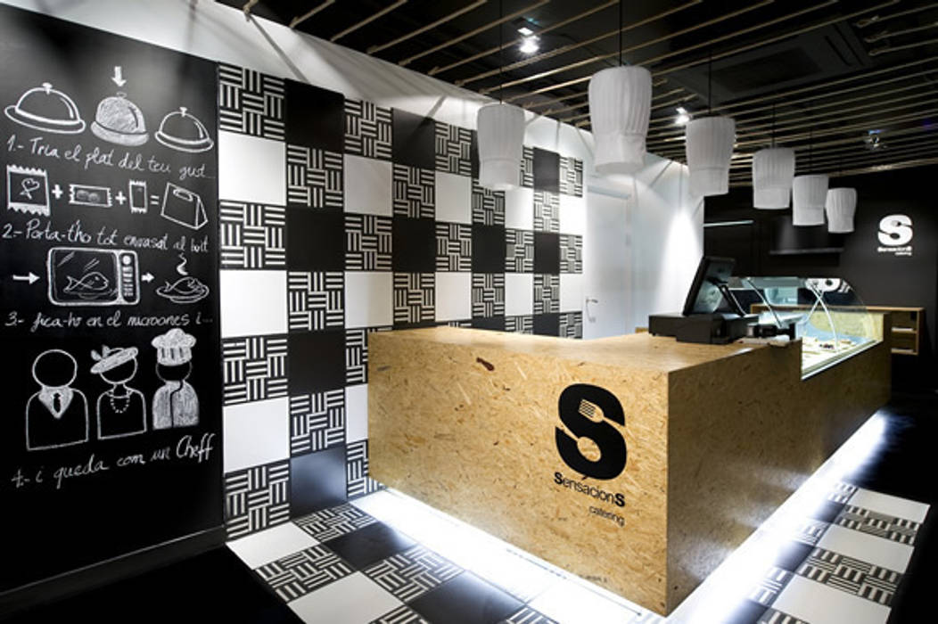 Sensacions Catering, Egue y Seta Egue y Seta Commercial spaces Gastronomy