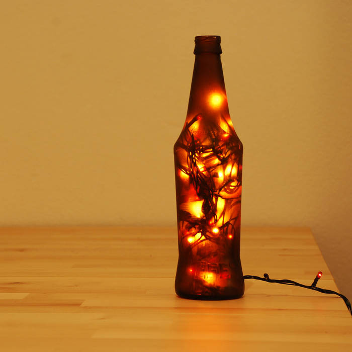 Longdarkbeerlamp Tasarım, Cam Gece Masa Lambası, LAMPBADA DESIGN LAMP LAMPBADA DESIGN LAMP İç bahçe İç Dekorasyon