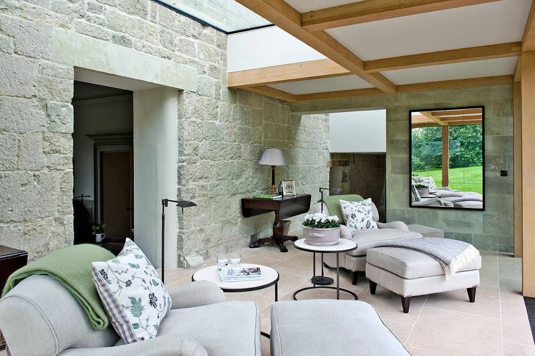 Ansty Manor, Garden Room BLA Architects Jardines de estilo rural