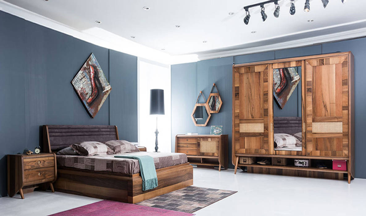 Pera ahşap yatak odası homify Modern Yatak Odası Aksesuarlar & Dekorasyon