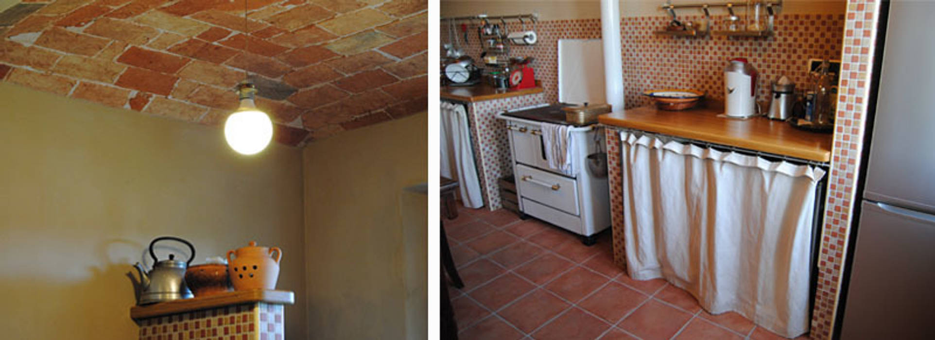 Un cascina naturale, P.S.Studio - progettazione sostenibile P.S.Studio - progettazione sostenibile Kitchen