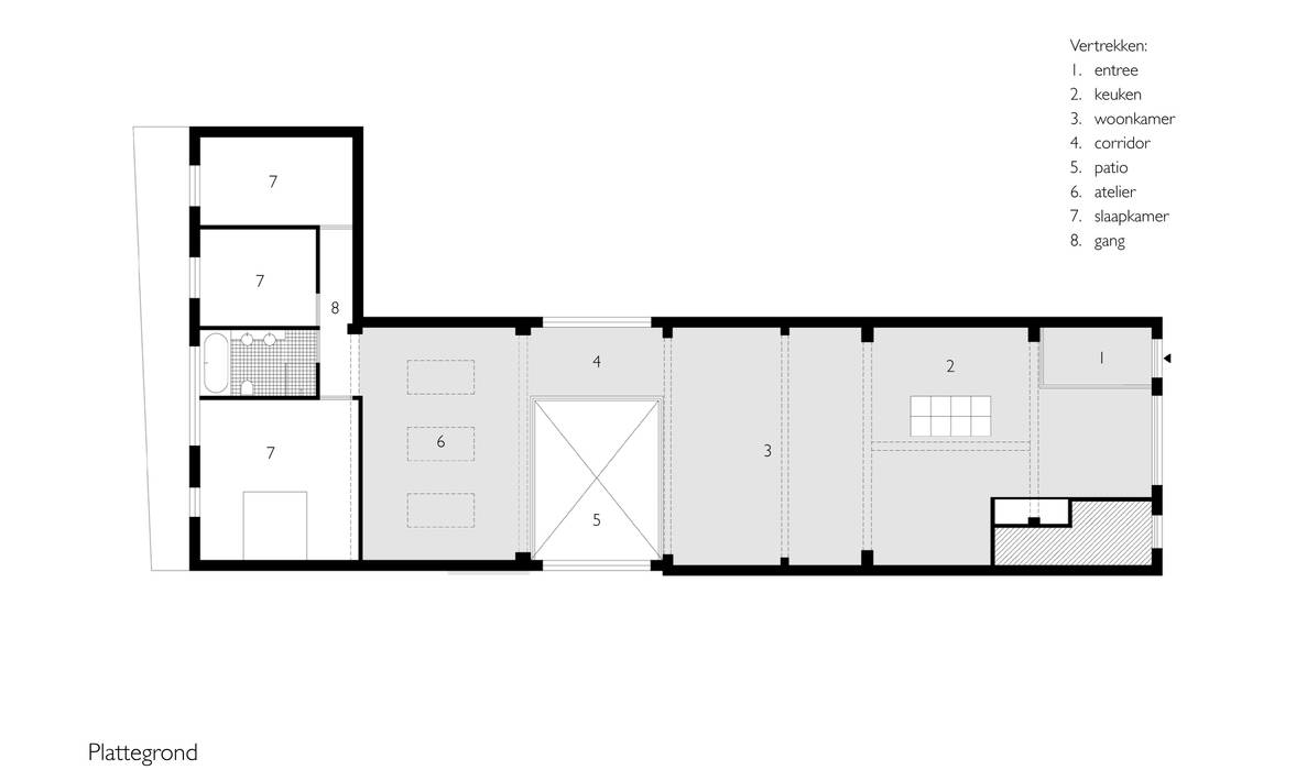 Plattegrond Studio OxL