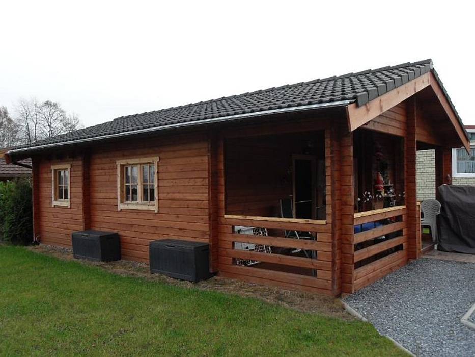 Ferienhäuser ebenerdig, Betana Blockhaus GmbH Betana Blockhaus GmbH Scandinavian style houses