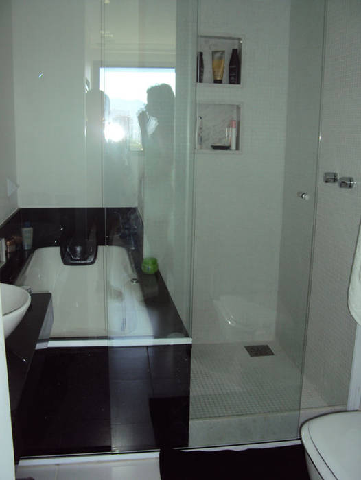 banheiro suite apartamento barra Margareth Salles Banheiros modernos