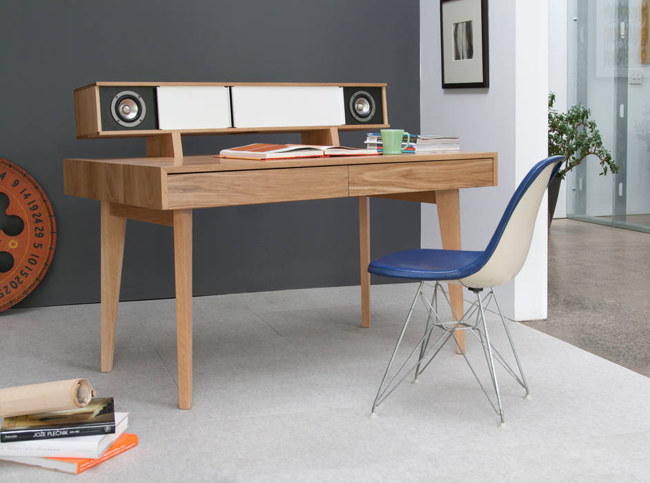 Audio Desk, Symbol Audio Symbol Audio Oficinas de estilo moderno