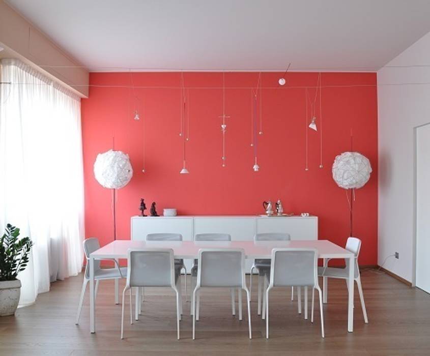 CALDO E FREDDO, Emanuela Orlando Progettazione Emanuela Orlando Progettazione Modern dining room