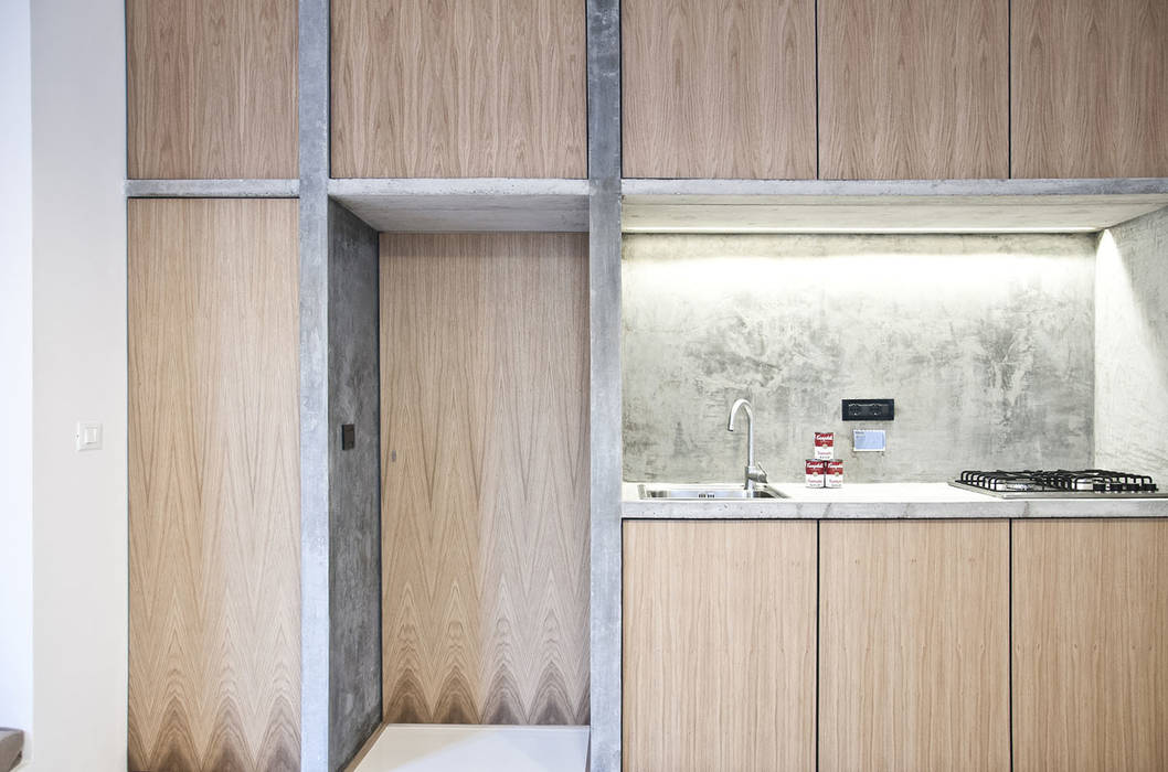 3 VAULTS, R3ARCHITETTI R3ARCHITETTI Dapur Minimalis