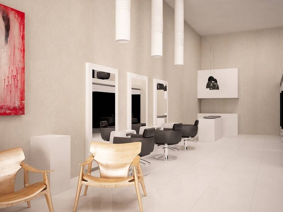 Beauty salon, SHKAF interior architects SHKAF interior architects Спа в эклектичном стиле