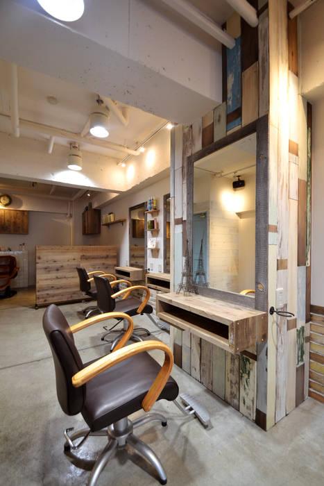 Hair Libert'e, TRANSFORM 株式会社シーエーティ TRANSFORM 株式会社シーエーティ Commercial spaces Commercial Spaces